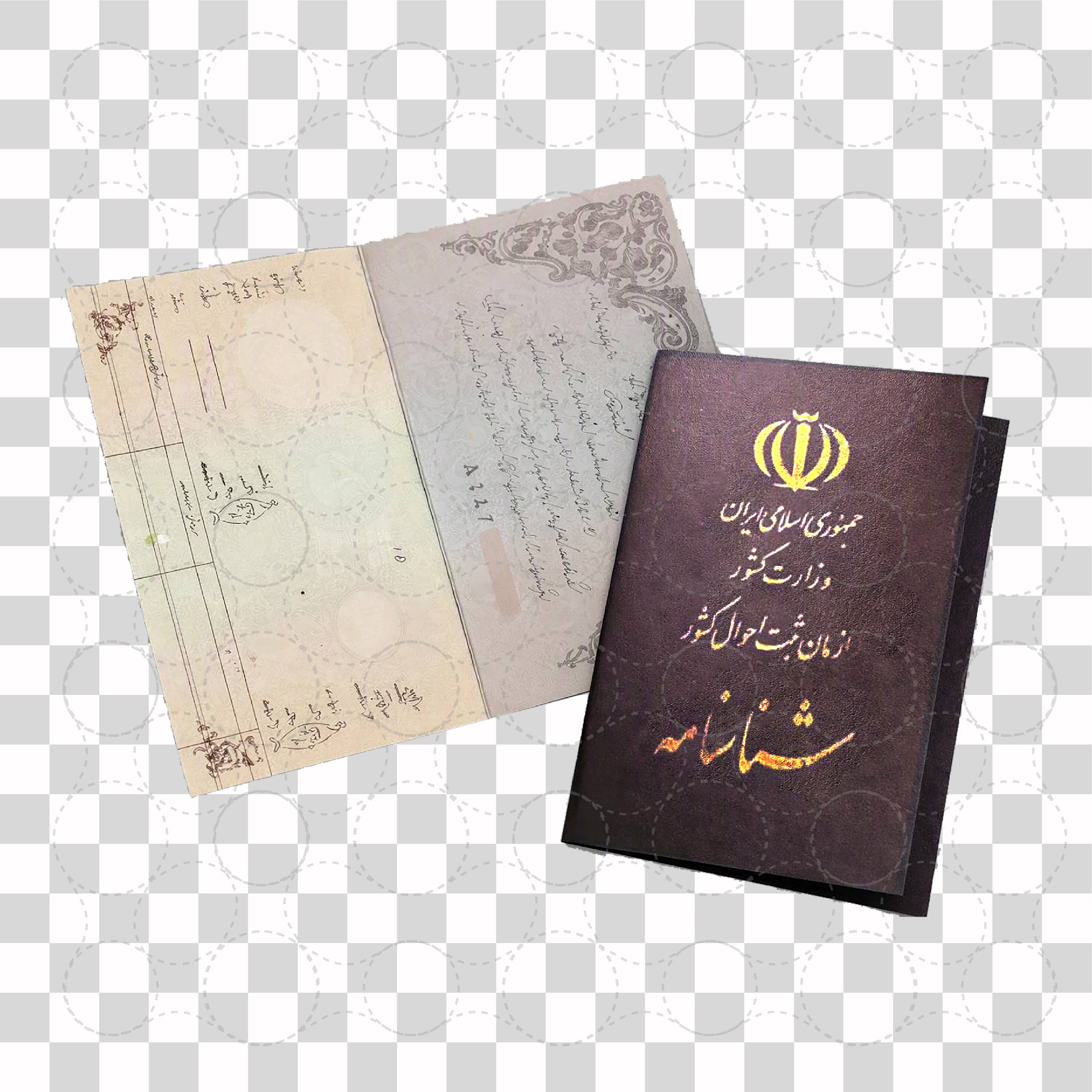 تصویر شناسنامه | فایل PNG